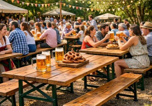 Robuste Klassiker für große Feiern: So setzen Sie auf bewährte Eventmöbel in Brauereiqualität